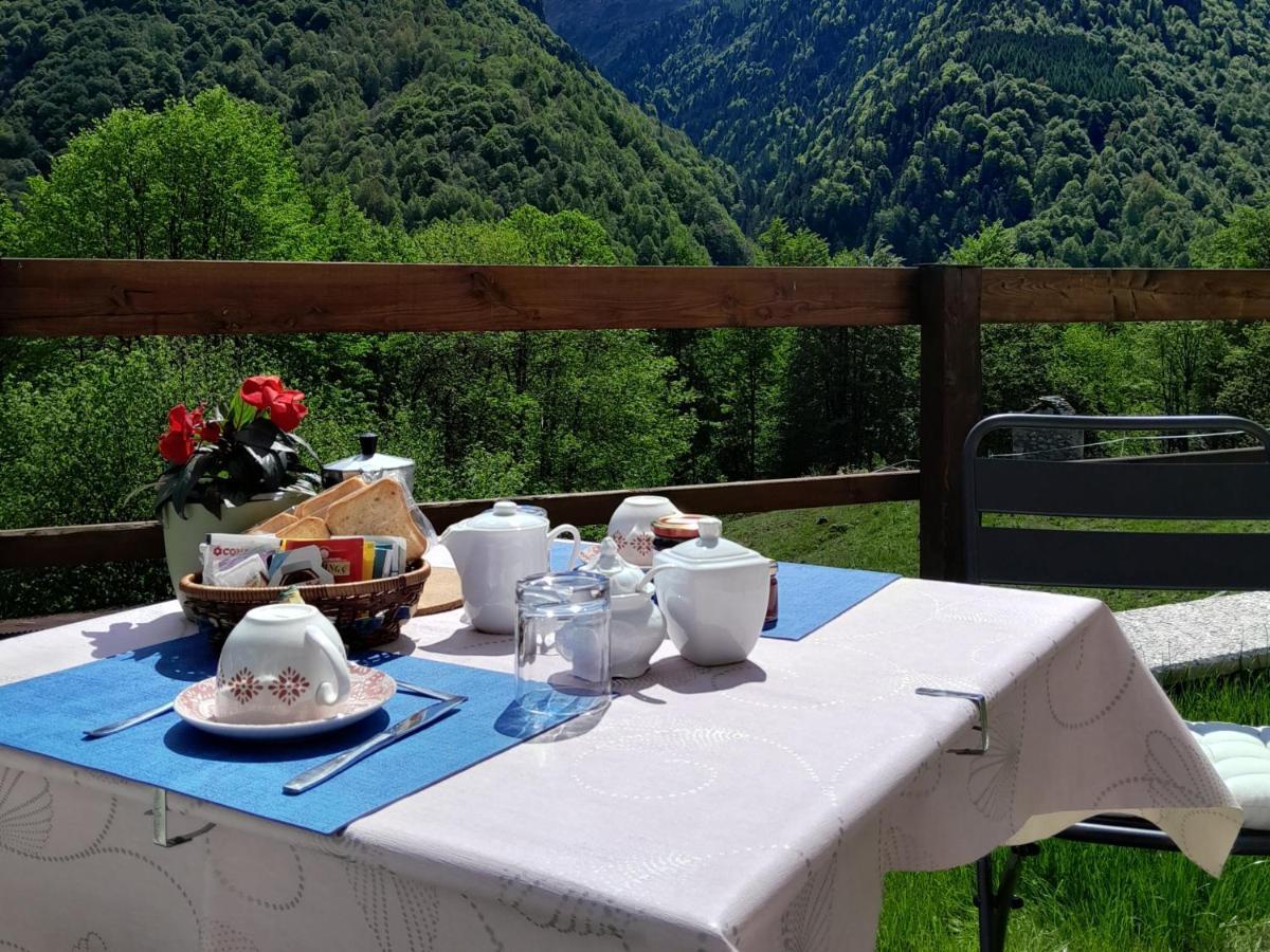 Casa All'Alpe Gaggetto B & B Anzino Exterior foto